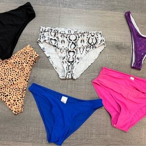 Colorful Bikini Bottoms Set
